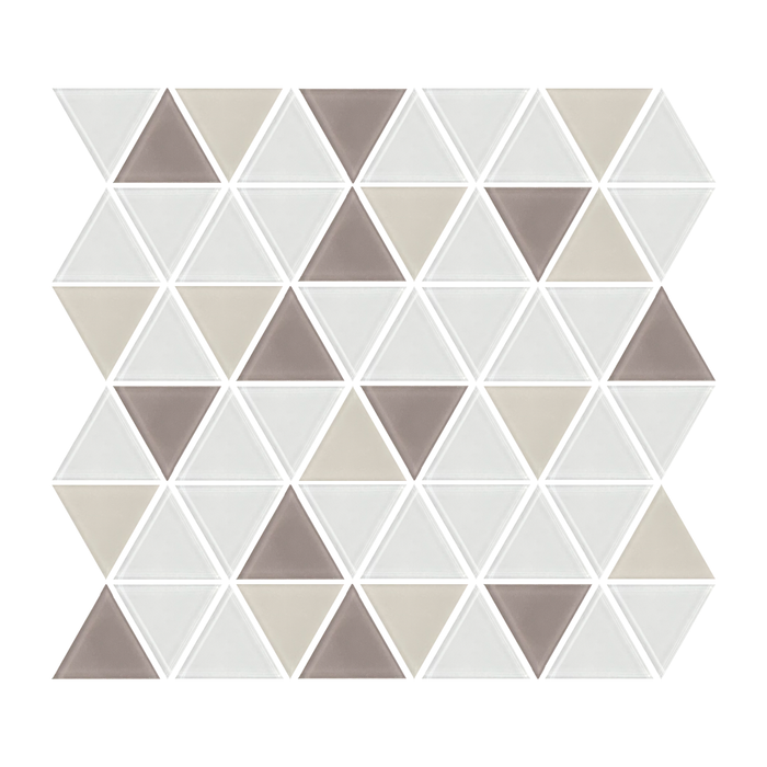 Glass Mosaic Tile Triangular