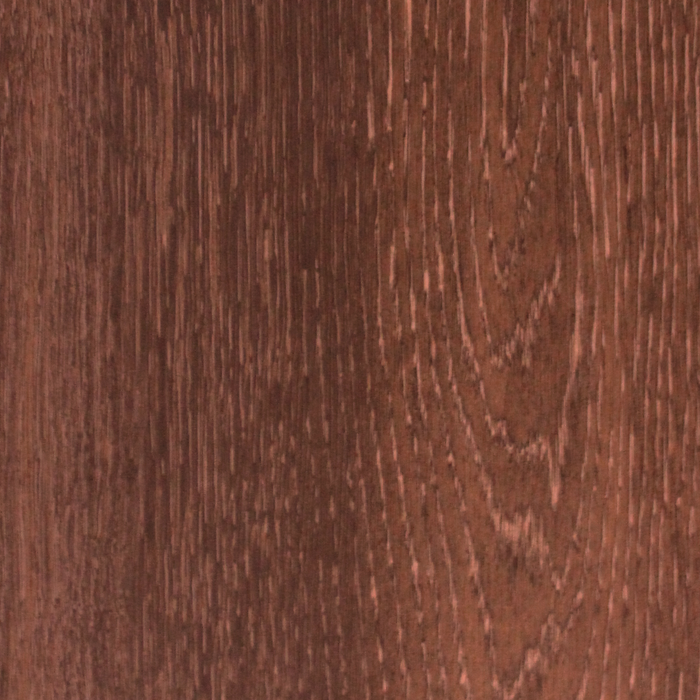 Close-up of a wooden surface with a rich brown color and visible grain pattern.