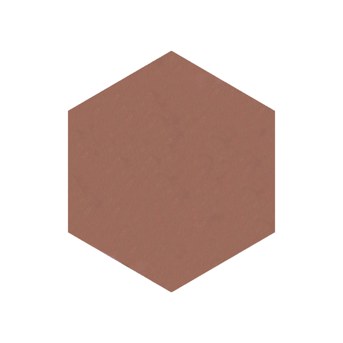 Hexagon Red Clay
